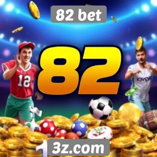 Variedade de jogos disponíveis na 82 bet